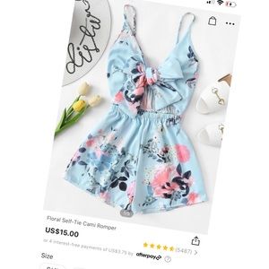 SHEIN | Floral Romper | NWOT